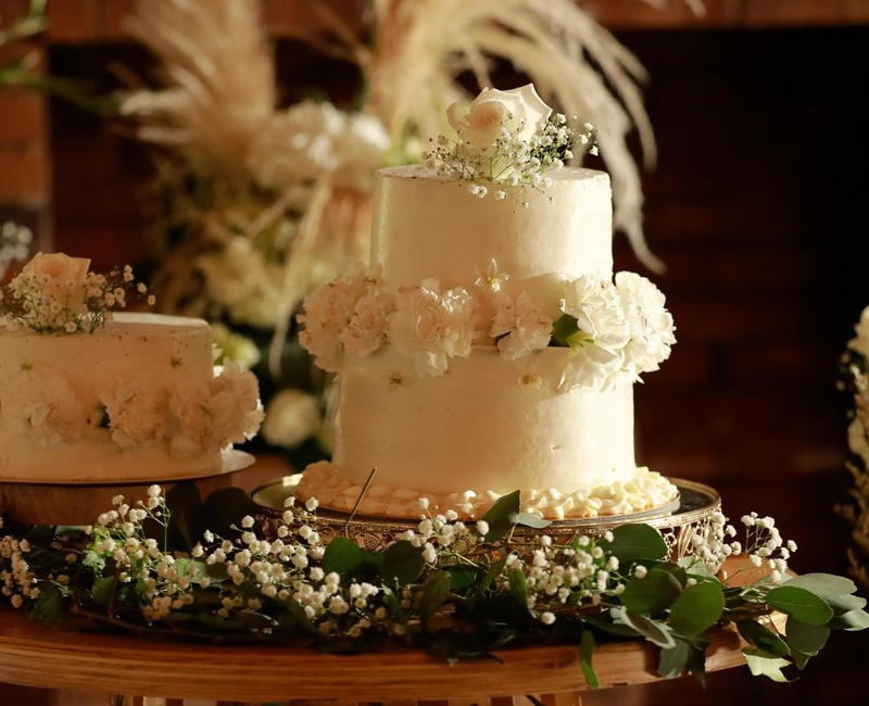 Mesa de postres Boho